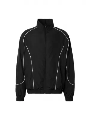 Moška trenirka jakna URBAN CLASSICS TB8044-00007 ČRNA