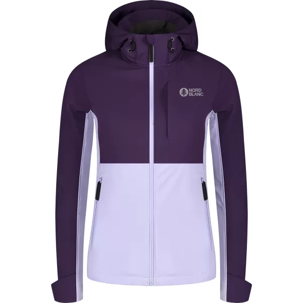  Ženska softshell jakna NORDBLANC BLINK NBSSL8320 VIJOLIČNA 