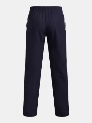 Fantovske hlače UNDER ARMOUR UA B RIVAL WVN PANT 1390155-410 MODRA