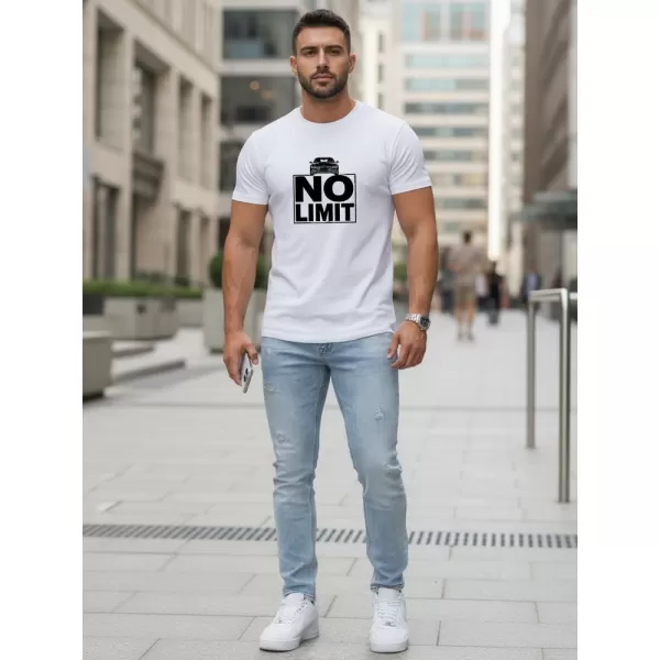  Moška majica s kratkimi rokavi DSTREET NX0129R-WH BELA 