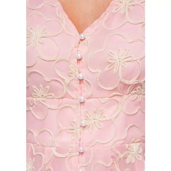  Obleka OMBRE OW-DLR-E0015 ROZA 