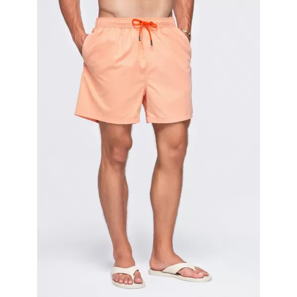  Moške kratke hlače OMBRE OM-SRSS-0216 PASTELNO ORANŽNA 