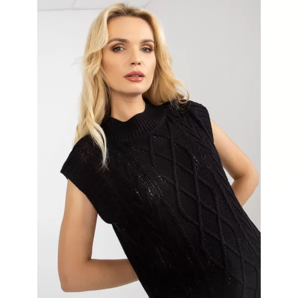  Ženski telovnik SUBLEVEL D90027W90785B3 NOIR 