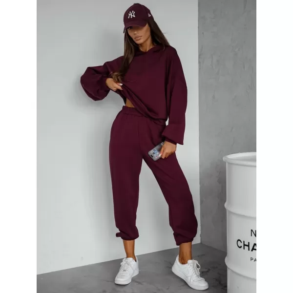  Ženski komplet DSTREET AY1211 BORDO 