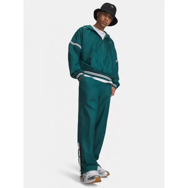  Moške hlače UNDER ARMOUR UA ICON SW WOVEN PANTS 6009445-338 ZELENA 