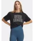 Ženska majica s kratkimi rokavi UNDER ARMOUR RIVAL OS CAMPUS TEE 6007883-001 ČRNA
