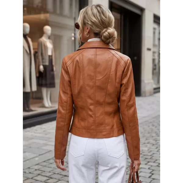  Ženska jakna DSTREET TY5731 RJAVA 