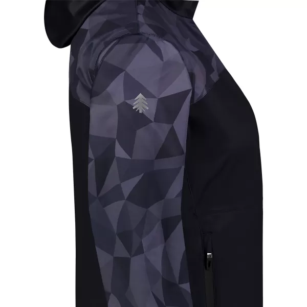  Ženska softshell jakna NORDBLANC UPLAND NBSSL8322 ČRNA 