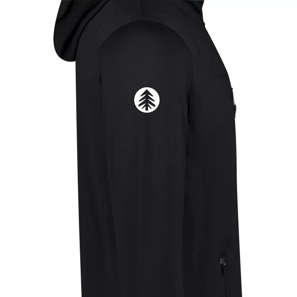  Moški powerfleece pulover NORDBLANC SPRAWL NBSFM8333 ČRNA 