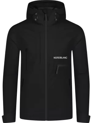 Moška nepremočljiva jakna NORDBLANC RIGID NBSJM8313 ČRNA