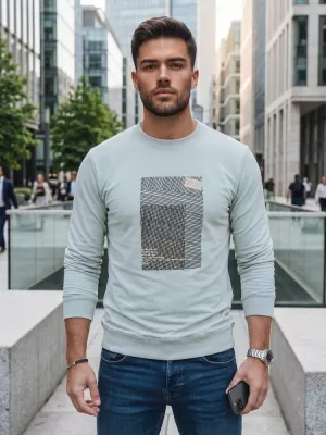 Moški pulover DSTREET BX5355 BEŽ