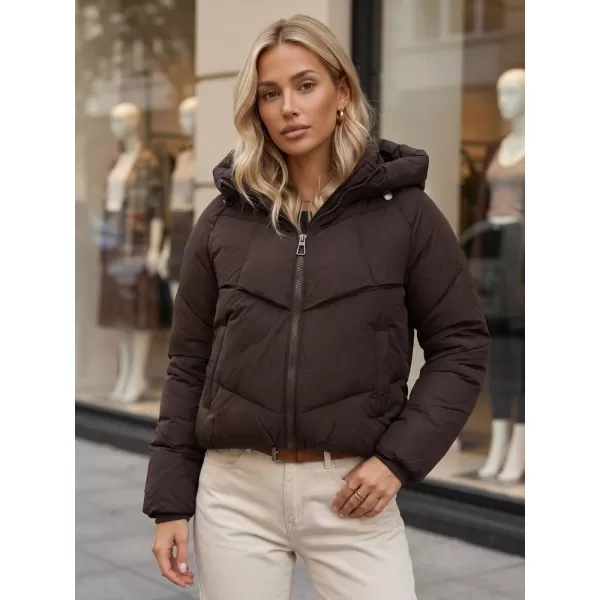  Ženska jakna DSTREET TY6080 RJAVA 