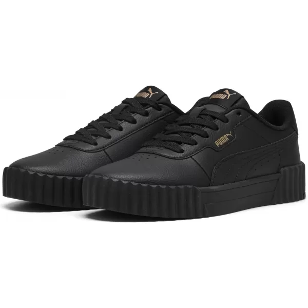 Ženski čevlji PUMA CARINA 3.0 40036502 PUMA ČRNA/PUMA ZLATA 
