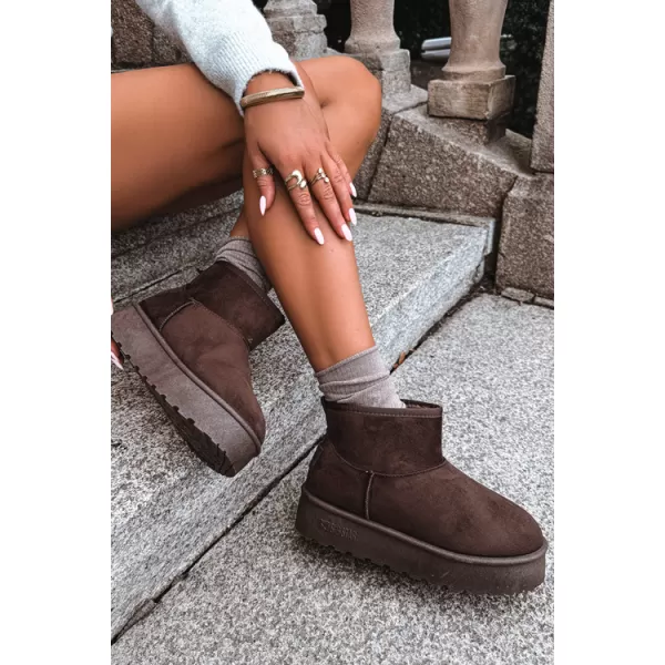  Ženski čevlji BIG STAR SHOES UU274223 RJAVE/BEŽ SENCE 