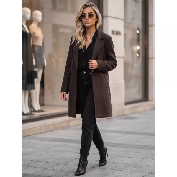  Ženski plašč DSTREET NY0814 RJAVA 