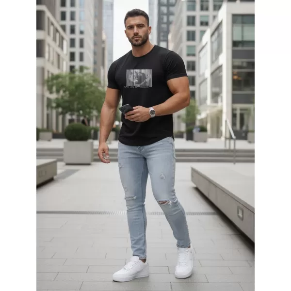  Moška majica s kratkimi rokavi DSTREET NX5014R ČRNA 