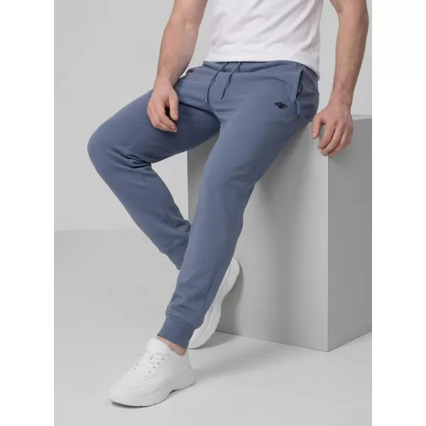  Moške hlače 4F WMM00TTROM1674 DENIM 