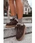 Ženski čevlji BIG STAR SHOES UU274188 RJAVE/BEŽ SENCE