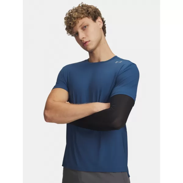  Moška majica s kratkimi rokavi UNDER ARMOUR VELOCITI PRO SHORTSLEEVE 6009506-498 MODRA 