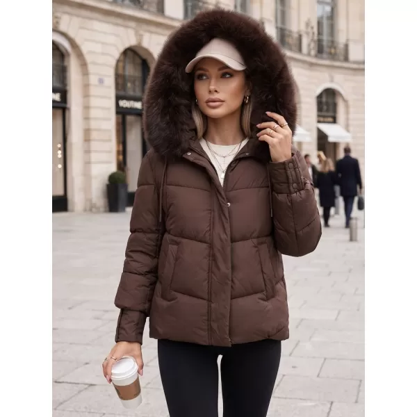  Ženska jakna DSTREET TY5894 RJAVA 