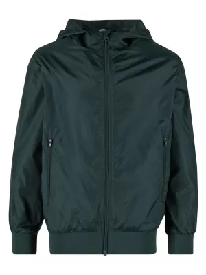 Fantovska vetrovka URBAN CLASSICS UCK160-02245 STEKLENICA ZELENA