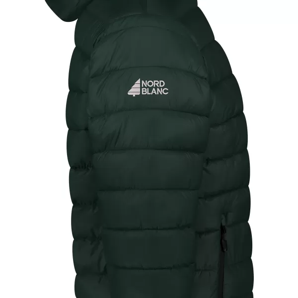 Moška prešita jakna NORDBLANC BOUND WJM8388 TEMNO ZELENA 