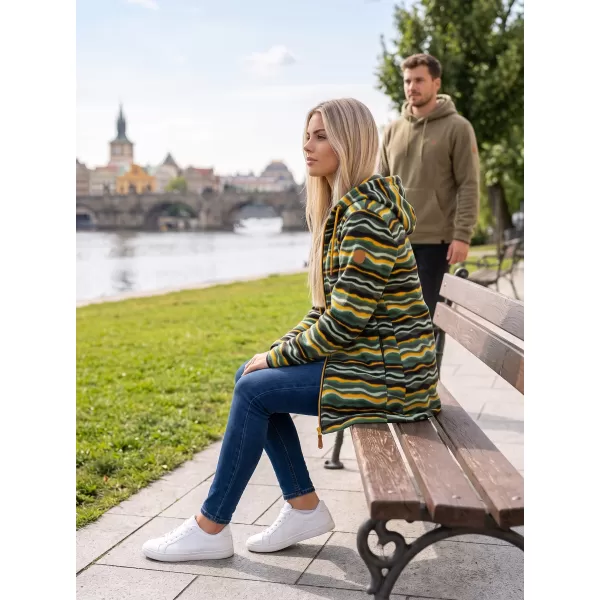  Ženski pulover iz flisa ALTISPORT ILANI KAKI 