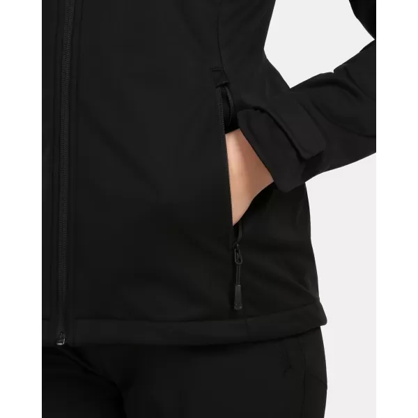  Ženska softshell jakna KILPI ONTAVIA-W 1L0113KI ČRNA 