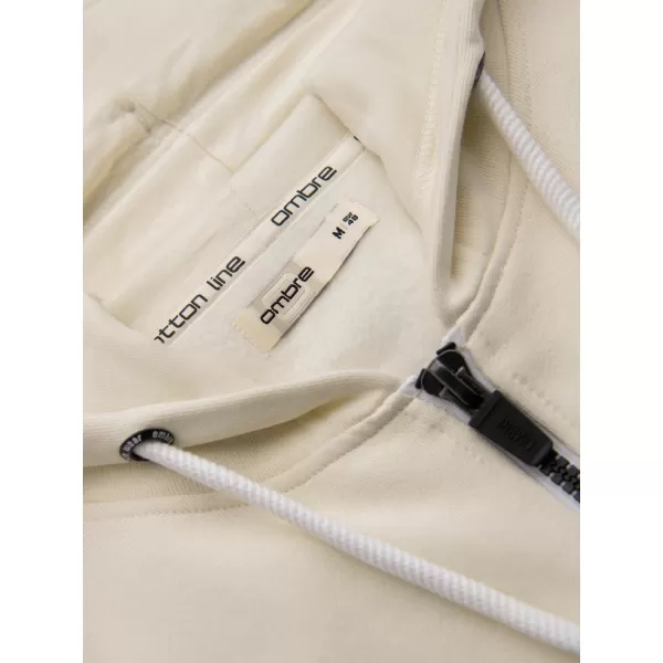  Moški pulover OMBRE OM-SSBZ-0272 KREMA 