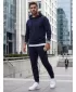 Moški komplet DSTREET AX0673 TEMNO MODRA