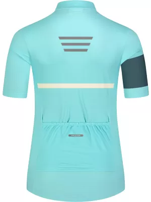 Ženski kolesarski dres NORDBLANC ENTHUSIAST NBSLF8084 MODRA