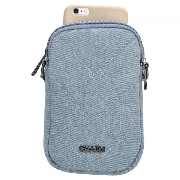  Ovitek za telefon CHARM LONDON HOLLYWOOD W00600 SREDNJE MODRA 