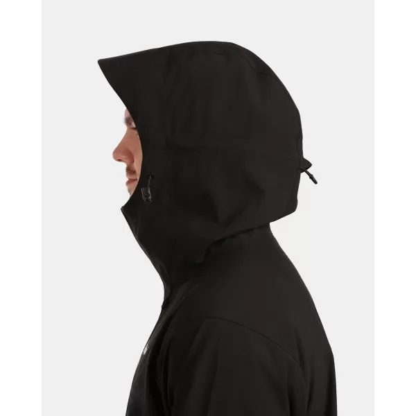  Moška hardshell jakna KILPI MONTANA-M 1M0102KI ČRNA 