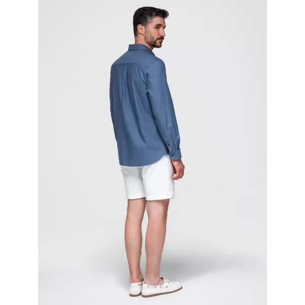  Moška srajca OMBRE K695 DENIM 