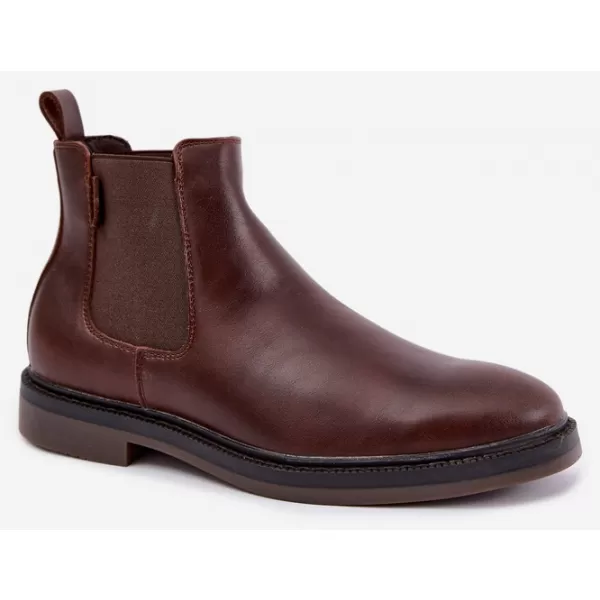  Moški čevlji BIG STAR SHOES UU174279 RJAVE/BEŽ SENCE 