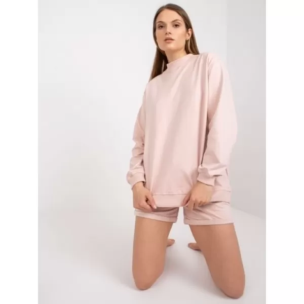  Ženski pulover BASIC FEEL GOOD AP-BL-A-R001 SVETLO ROZA 
