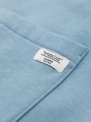 Moške trenirke OMBRE OM-PABS-0304 SVETLO MODRA
