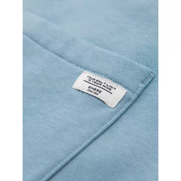  Moške trenirke OMBRE OM-PABS-0304 SVETLO MODRA 