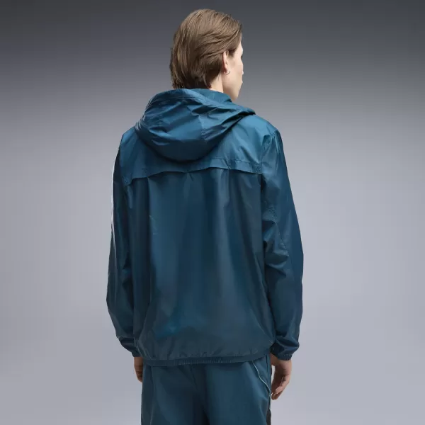  Moška jakna PUMA ESS REGULAR WINDBREAKER 68462536 POLNOČNI BENCIN 