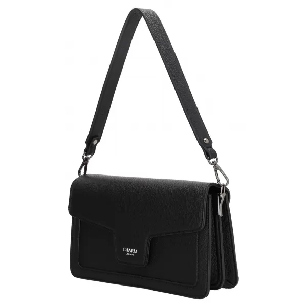  Torba CHARM LONDON MONACO W01440 ČRNA 