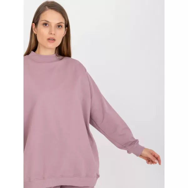  Ženski pulover BASIC FEEL GOOD AP-BL-A-R001 TEMNO ROZA 