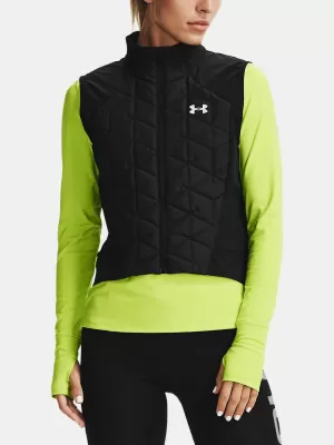 Ženski telovnik UNDER ARMOUR CG REACTOR RUN STORM VEST 1355811-001 ČRNA