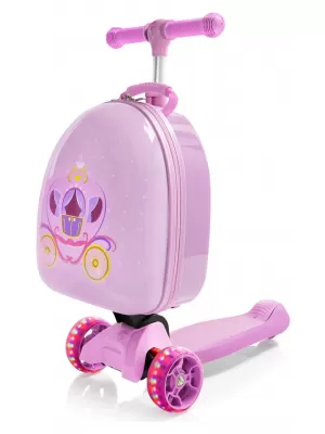 Otroški kovček HEYS TURBO TOTS SCOOTER 13156 KRALJEVA KOČIJA
