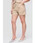 Ženske kratke hlače OMBRE OW-ST-E0019 TAUPE
