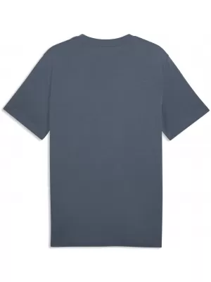 Moška majica s kratkimi rokavi PUMA GRAPHICS 2 COLOR SMALL NO. 1 LOGO TEE 68471737 VEČERNA MODRA