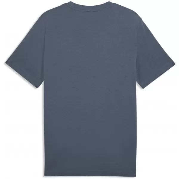  Moška majica s kratkimi rokavi PUMA GRAPHICS 2 COLOR SMALL NO. 1 LOGO TEE 68471737 VEČERNA MODRA 