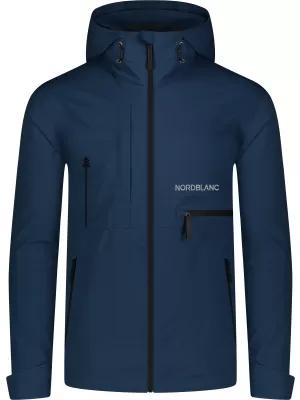 Moška nepremočljiva jakna NORDBLANC RIGID NBSJM8313 MODRA