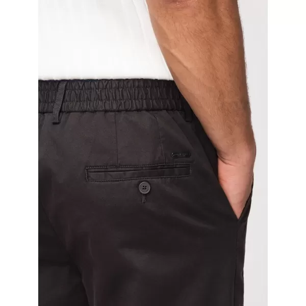  Moške hlače OMBRE OM-PACP-0293 ČRNA 