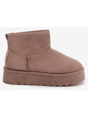 Ženski snežaki BIG STAR SHOES UU274224 BEŽ