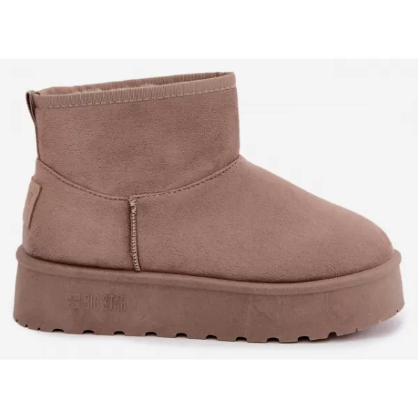  Ženski snežaki BIG STAR SHOES UU274224 BEŽ 